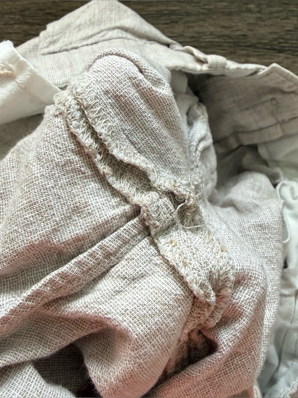 Abercrombie & Fitch Linen Blend Shorts - Picture 5 of 5